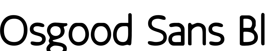 Osgood Sans Blur Font Download Free